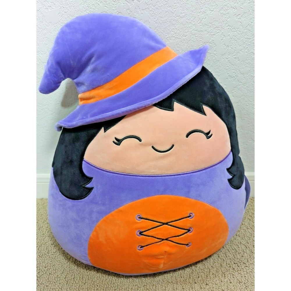 SQUISHMALLOWS Winnie Witch 16" Plush Large Squishy Doll HALLOWEEN‎ 2021 NWT